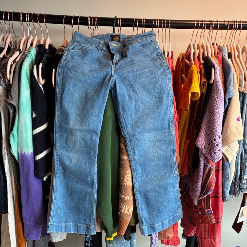 Lee Light Blue Flared kids Jeans